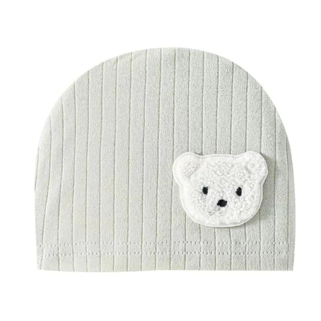 Cotton Door Cap for 0-3 Months Baby (Male & Female)