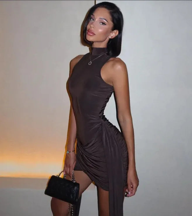 Summer Lace-up Sleeveless dress