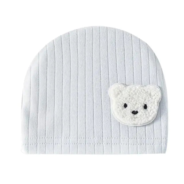 Cotton Door Cap for 0-3 Months Baby (Male & Female)