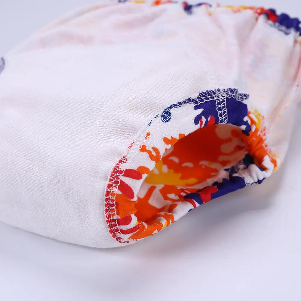 4-Layer Washable Cotton Gauze Baby Learning Pants
