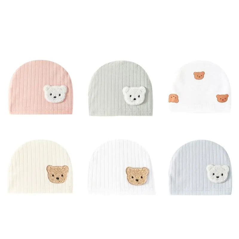 Cotton Door Cap for 0-3 Months Baby (Male & Female)