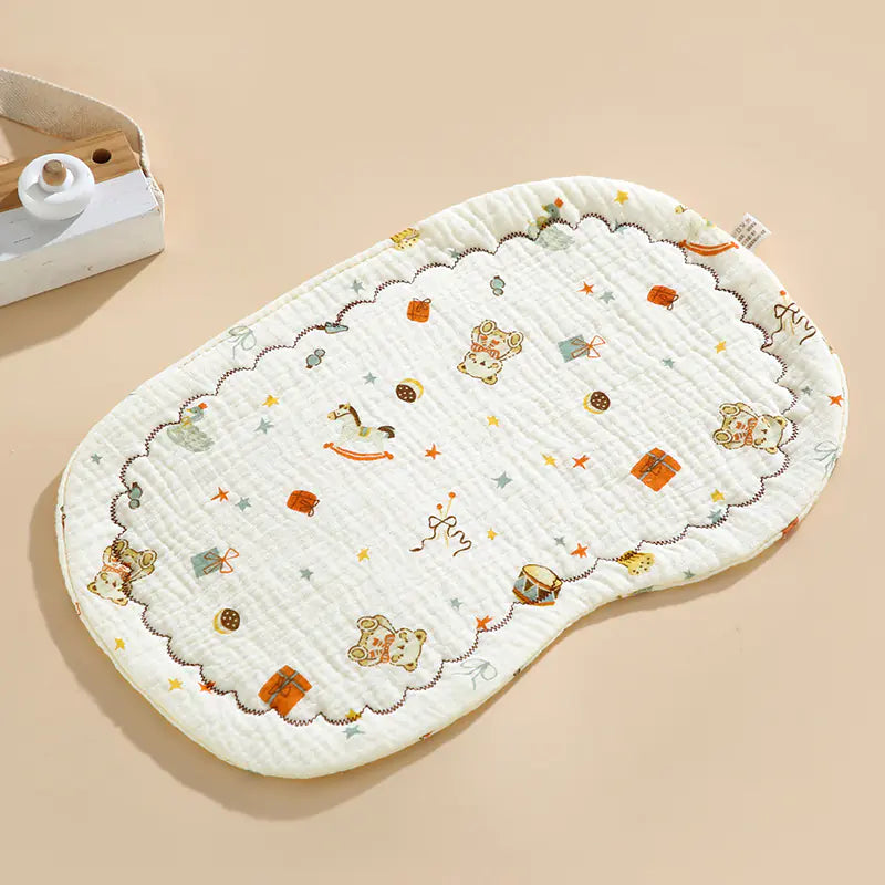 Cotton Baby Pillow with Breathable Fabric (Cloud Shape)