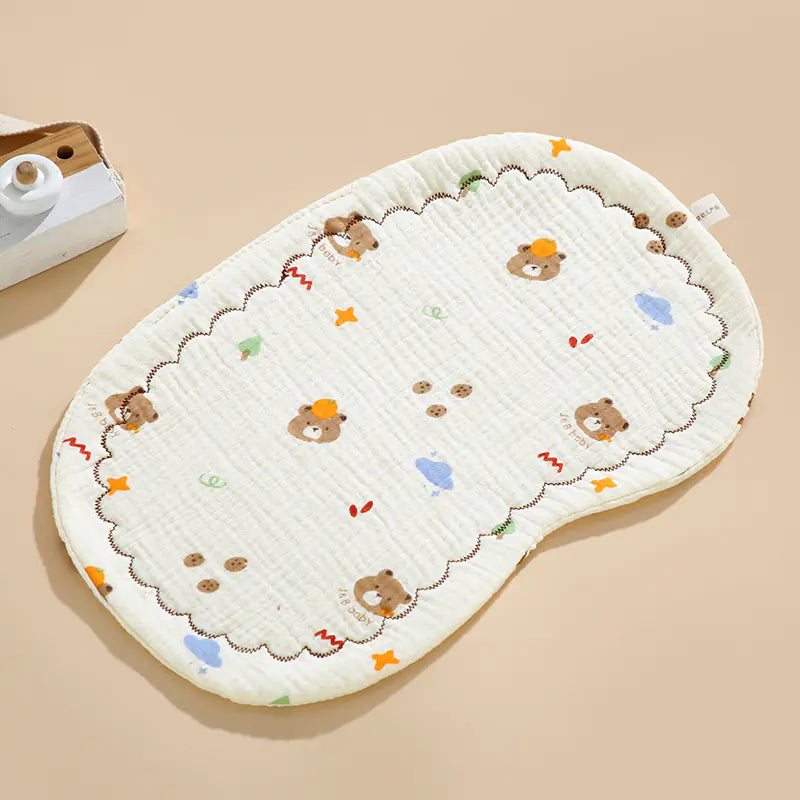 Cotton Baby Pillow with Breathable Fabric (Cloud Shape)