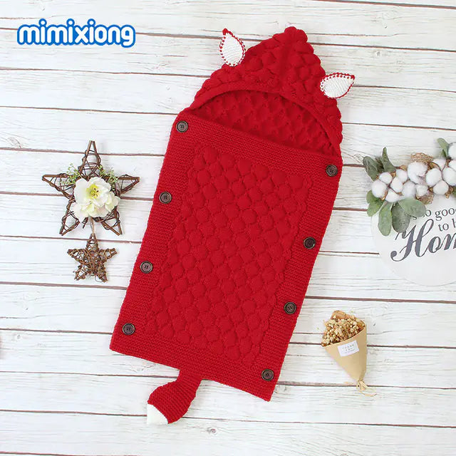 Newborn Baby Swaddle Sleeping Bag for Stroller Use