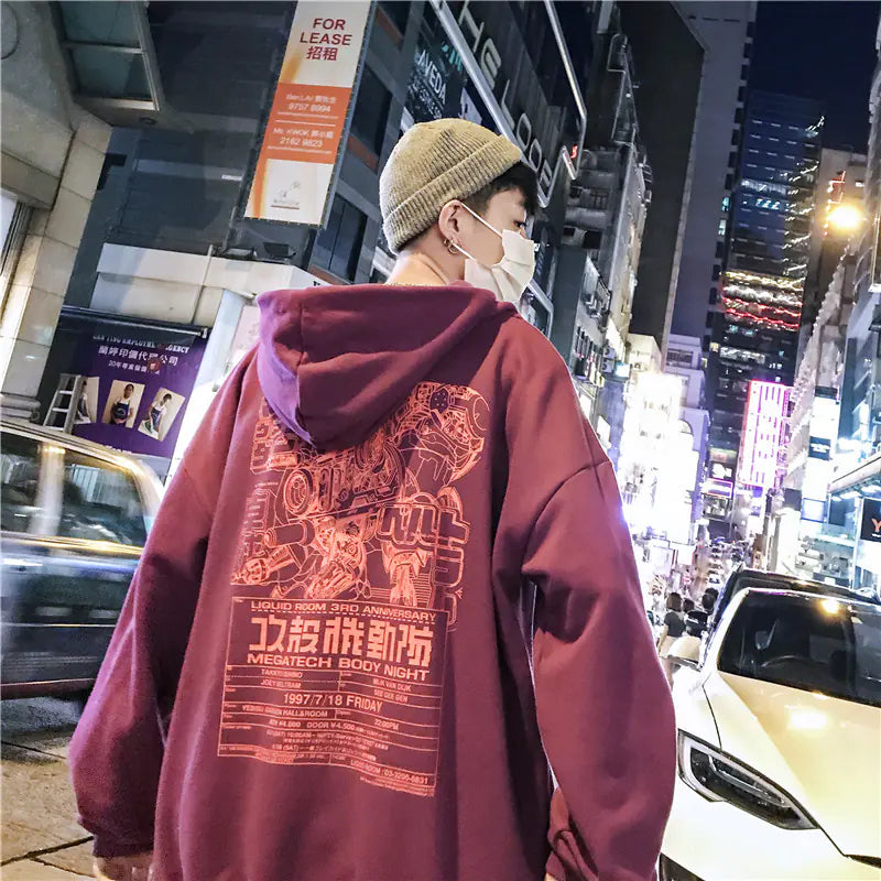 Trendy Oversized Hoodie with Print for Fall 2019