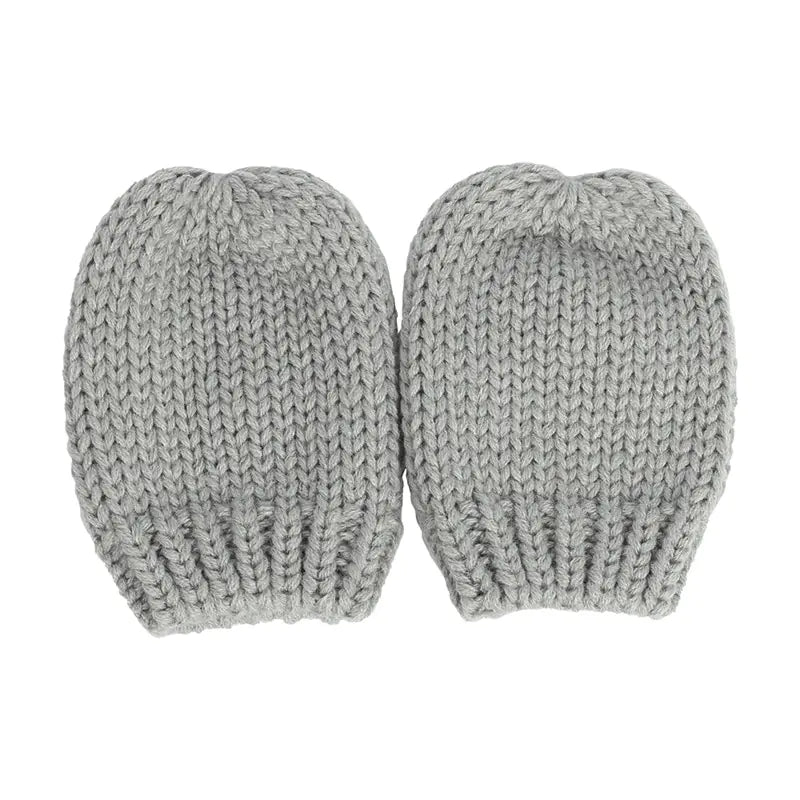 Children's Wool Knitted Ear Cap for Newborns (3-18 Months)