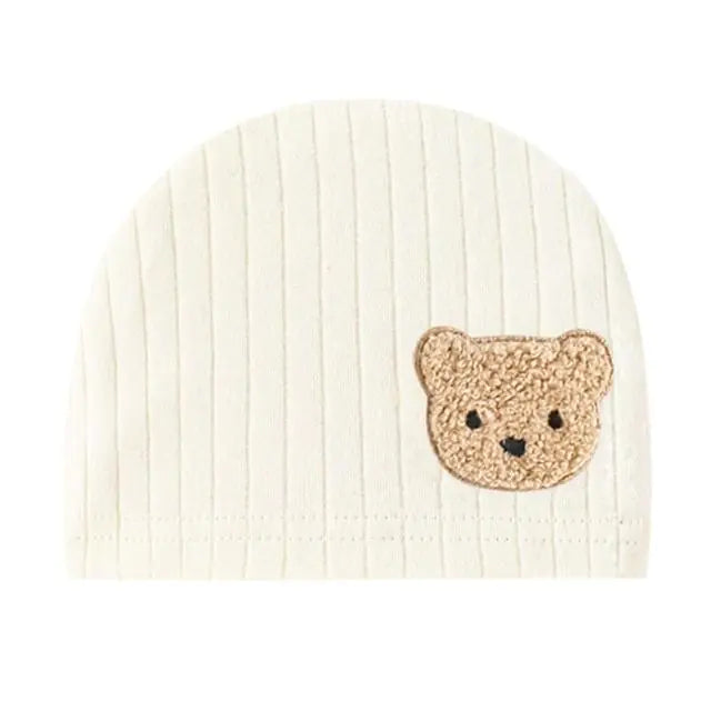 Cotton Door Cap for 0-3 Months Baby (Male & Female)