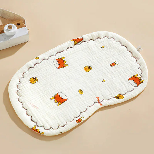 Cotton Baby Pillow with Breathable Fabric (Cloud Shape)